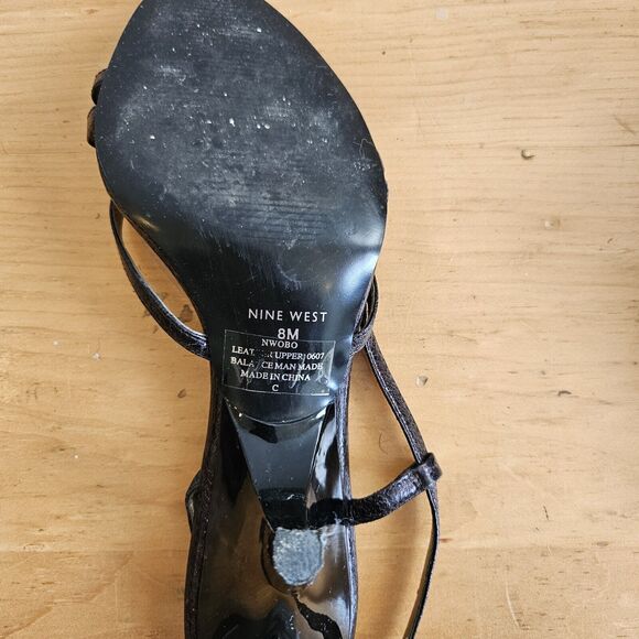 Nine West Strappy Pumps Purple Size 8 - Picture 15 of 15